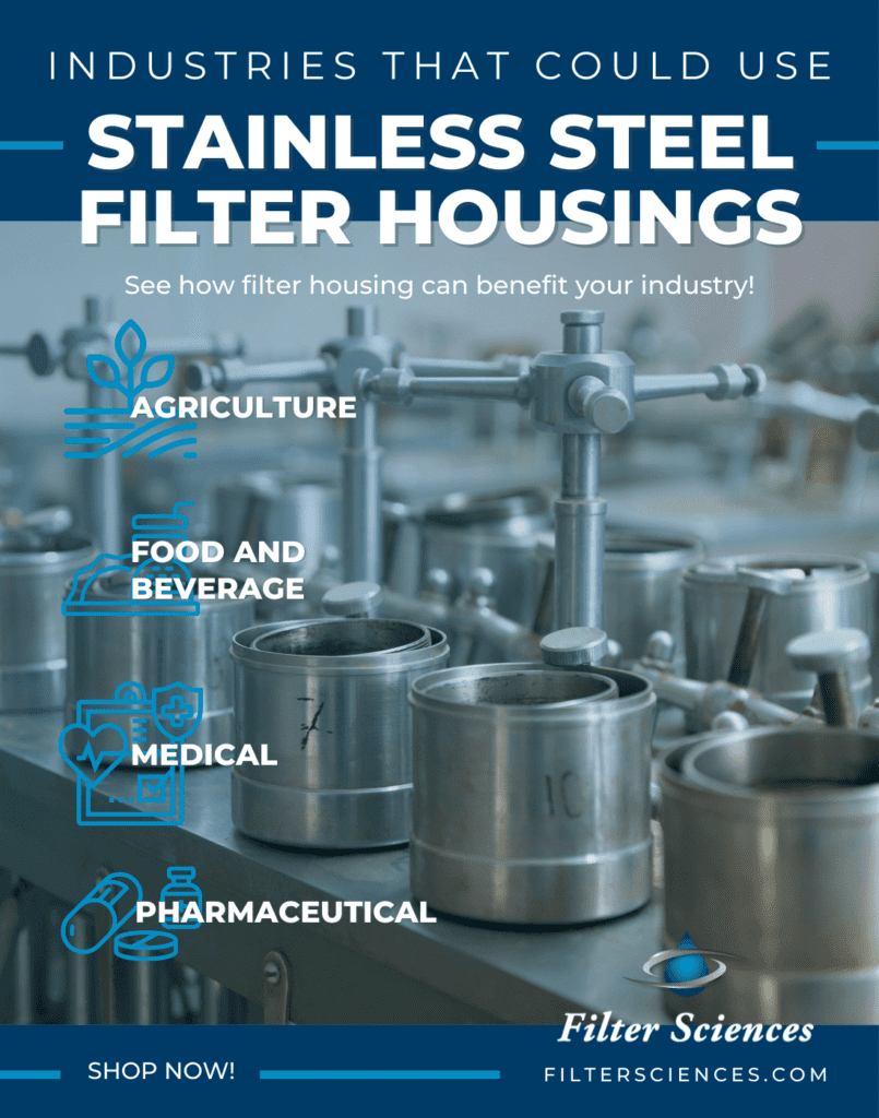 Infographic - Industries That Could Use Stainless Steel Filter Housings